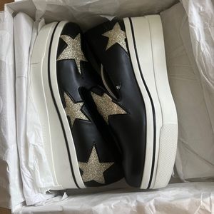 Stella McCartney sneaker black/gold—37c